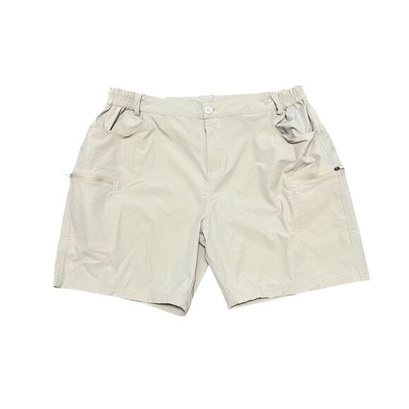 WILLIT Women’s Tan Lightweight Cargo Short 7in Size XXL - Picture 1 of 8